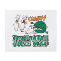 bowling ball gone mad full color flyer