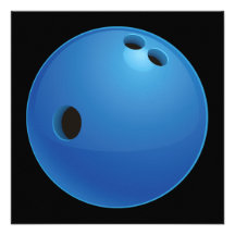 Bowling Ball Invitation
