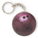 bowling ball photo keychain