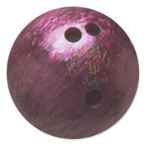 bowling ball photo sticker