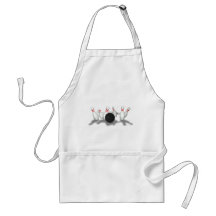 Bowling Ball & Pins: 3D Model: Apron