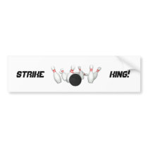 Bowling Ball & Pins: 3D Model: