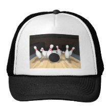 Bowling Ball & Pins: 3D Model: Mesh Hat