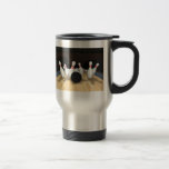 Bowling Ball & Pins: 3D Model: Travel Mug