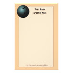 Bowling Ball Stationery