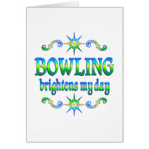 Bowling Brightens Card