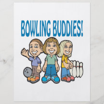 Bowling Buddies Full Color Flyer