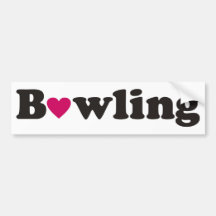 Bowling Bumper Stickers