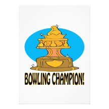 Bowling Champion Custom Announcement