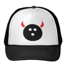 Bowling Devil Mesh Hats