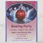 Bowling Flyer