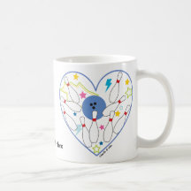 Bowling Heart Mug