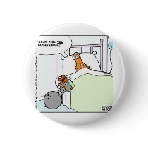 Bowling Hospital Funny Tees Cards Mugs Gifts Pinback Button