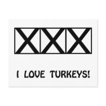 Bowling, I Love Turkeys T-Shirts & Gifts