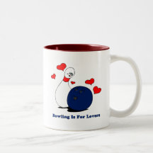 Bowling Is For Lovers Mug