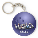 bowling keychain