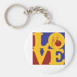 Bowling Love Keychains