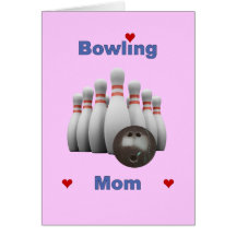 Bowling Mom Cards