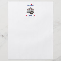 Bowling Mom Custom Flyer