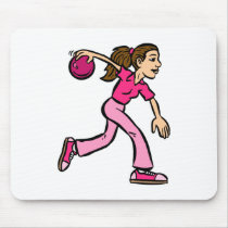 Bowling mousepads
