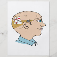 Bowling On The Brain Flyers