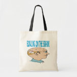 Bowling On The Brain Tote Bags