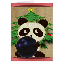 Bowling Panda Cards