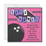 Bowling Party Birthday