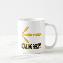 Bowling Party Coffee Mugs