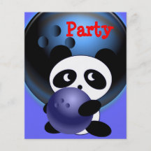Bowling Party Full Color Flyer