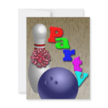 Bowling Party Invitations