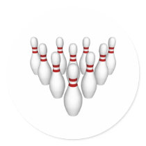 Bowling Pins: 3D Model: