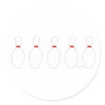 Bowling Pins Sticker