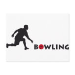 bowling postkarte