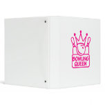 Bowling Queen 3 Ring Binders