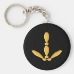 Bowling Sign Down Key Chain