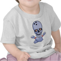 Bowling Skull Tee Shirts