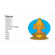 Bowling Trophy Business Card