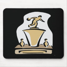 Bowling Trophy Mousepad