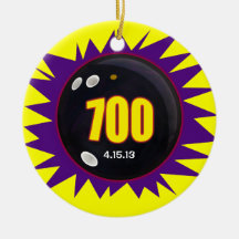 Bowling's 700 Series Ornaments