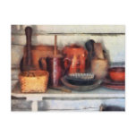 Bowls, Basket and Wooden Spoons Post Card