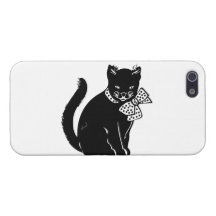 Bowtie Cat iPhone 5 Cases