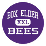Box Elder - Bees - High School - Brigham City Utah stickers