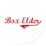 Box Elder South Dakota Classic Design Sticker