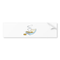 box of chicken nuggets bumper sticker