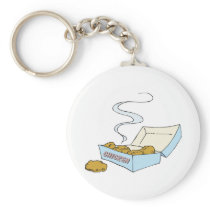box of chicken nuggets key chain