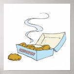 box of chicken nuggets posters