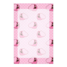 Box of Chocolates Pattern Stationery Paper