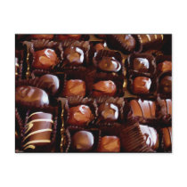 Box of Chocolates, Tempting Chocolate Candy Post Card