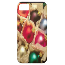 Box of Christmas balls iPhone 5 Case